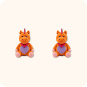 Buddy Unicorn Plush 2PCS