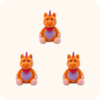 Buddy Unicorn Plush 3PCS