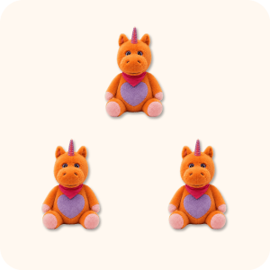 Buddy Unicorn Plush 3PCS